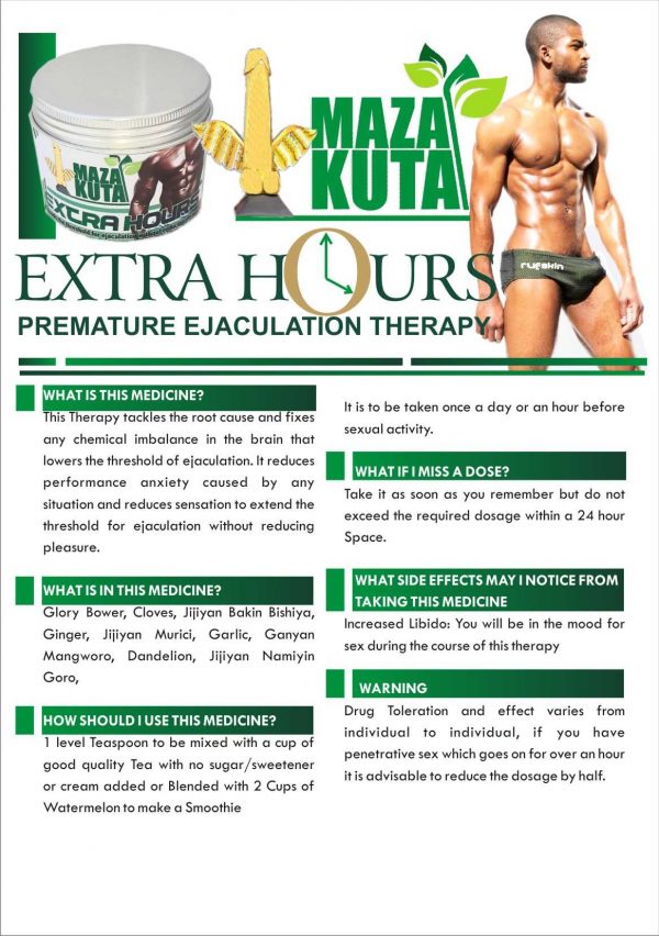 Extra Hours (Premature Ejaculation Therapy